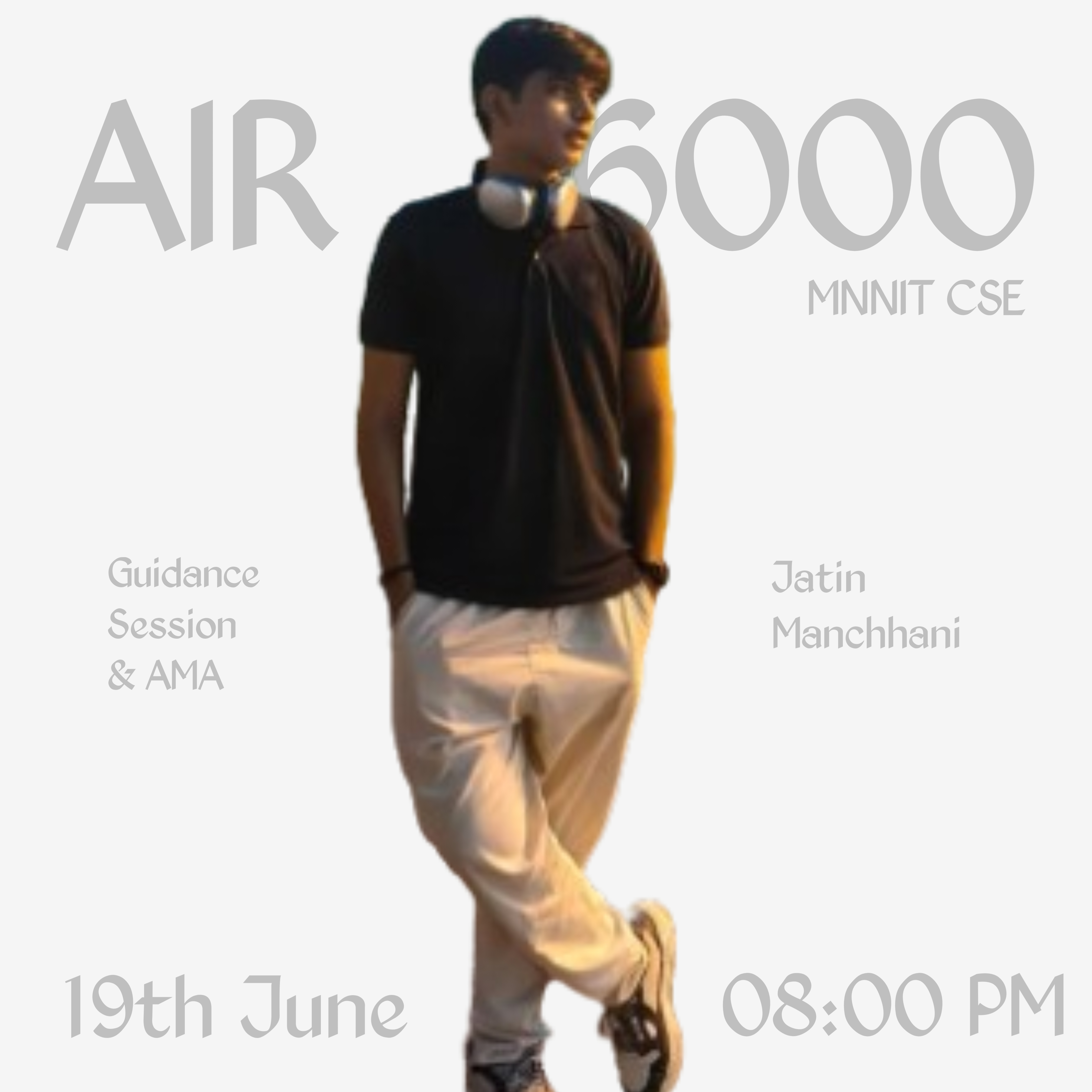 Guidance Session with Jatin Manchhani